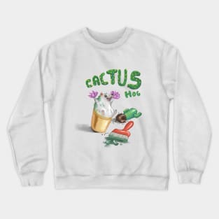 The cactus hog Crewneck Sweatshirt